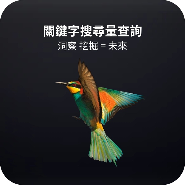 關鍵字搜尋量查詢工具